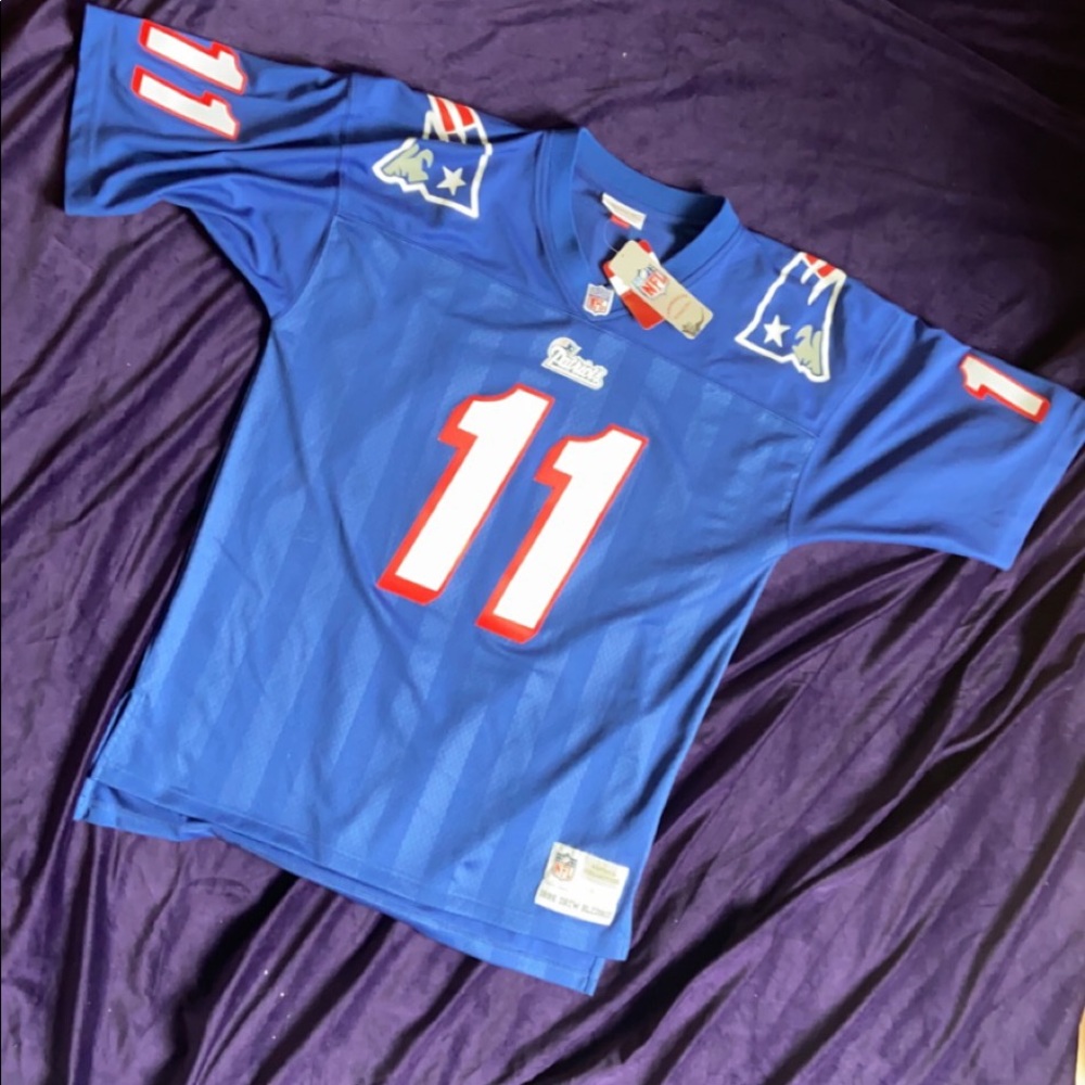 Drew Bledsoe New England Patriots Throwback Jersey